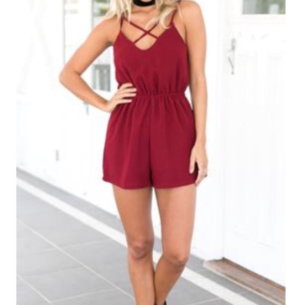 Criss Cross romper